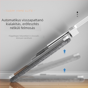 2025-ös modell: nagy méretű érintésmentes lapos felmosó száraz és nedves tisztításhoz, vastagodott rúddal, többfunkciós otthoni használatra