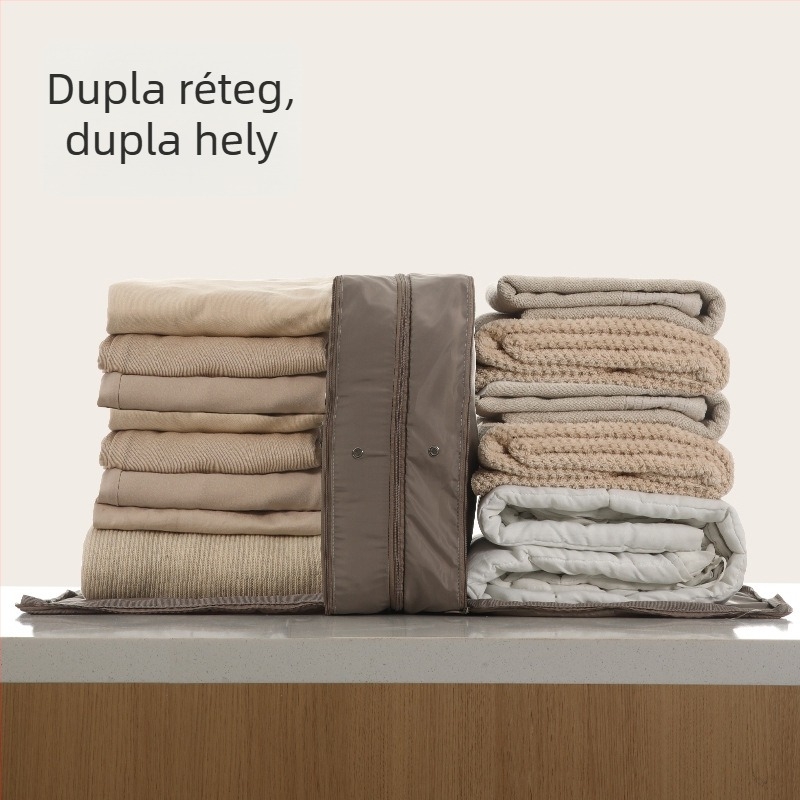 FaSoLa utazási tárolótáska, nagy kapacitású, kubus alakú, ruhák és kiegészítők tárolására