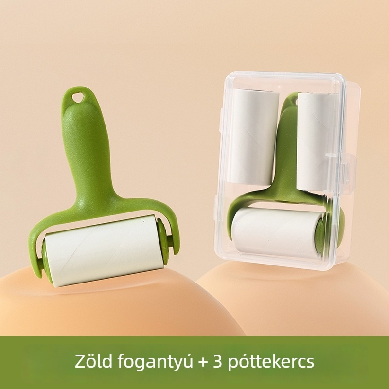 Mini hordozható ruhaszösz-eltávolító görgő, állatszőr eltávolító, ragadós eszköz