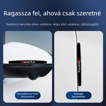 Autóajtó védő matricák – ajtókilincsek védelme, ütés elleni szalagok és karcolás elleni matricák, dekoratív