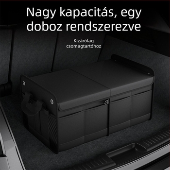 Autó csomagtartó tároló doboz, 60L, összecsukható, vízálló