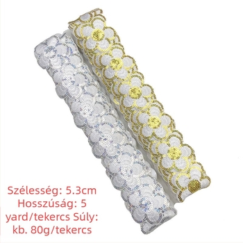 Új etnikai hímzett csipke ruházati kiegészítőkhez és színpadi jelmezekhez — DIY anyagok ruhadíszítéshez