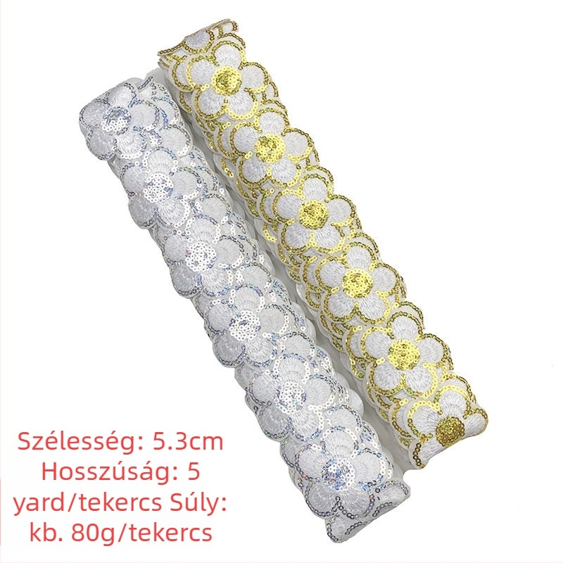 Új etnikai hímzett csipke ruházati kiegészítőkhez és színpadi jelmezekhez — DIY anyagok ruhadíszítéshez