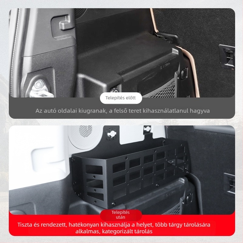 Bal- és jobb oldali csomagtartó tárolópolc Jietu Traveler T2-hoz – Shanhai tároló doboz