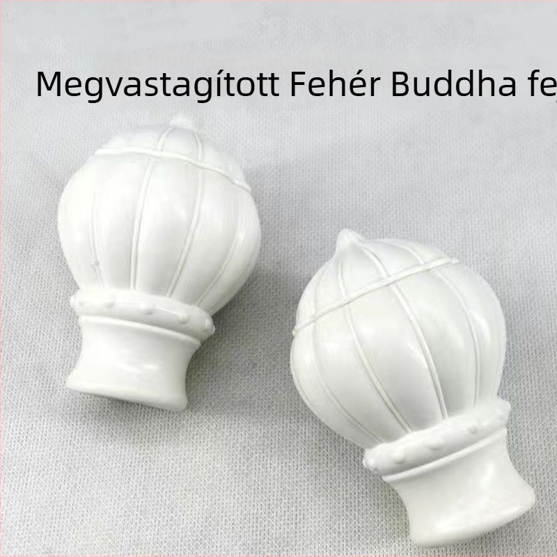 Római függönyrúd végzáró műanyagból, korrózálló, 25–28 mm, végfedél kiegészítő