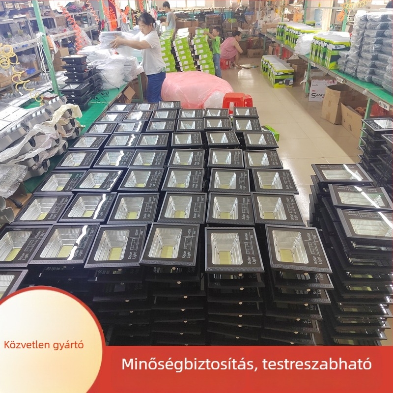 Napelemes kültéri fényvető kerthez és udvarhoz, falikar