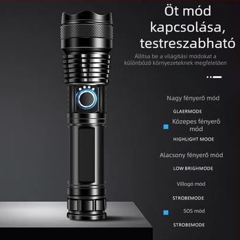 Ötvözetből készült elemlámpa szíj