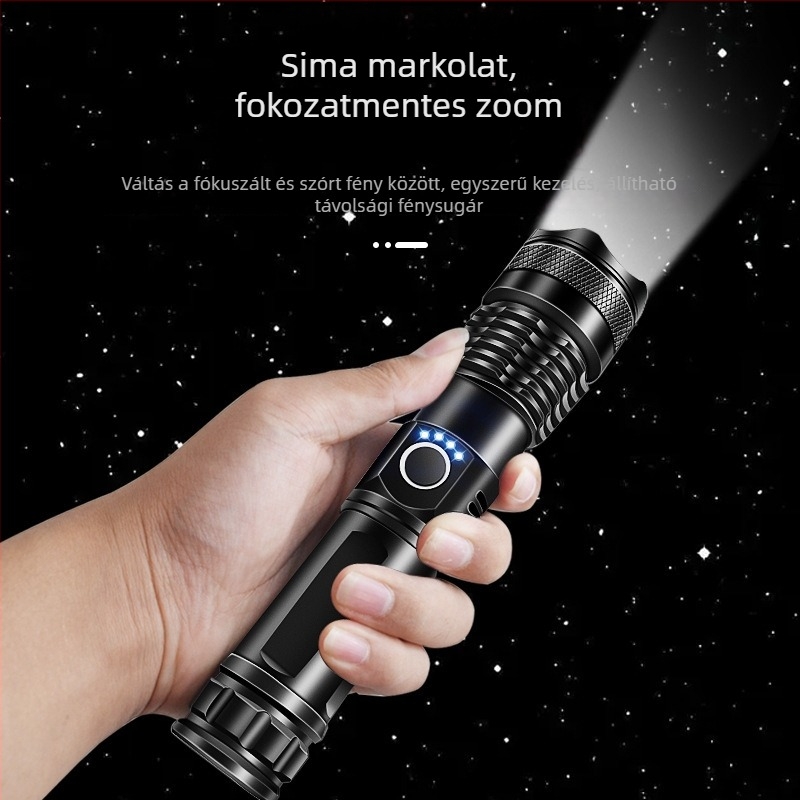 Ötvözetből készült elemlámpa szíj