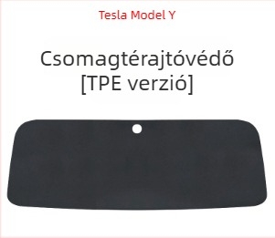Tesla Model Y hátsó csomagtartó tárolórekesz osztó és hátsó ajtóvédő lemez