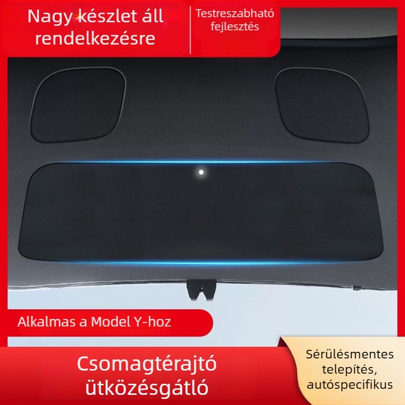 Tesla Model Y hátsó csomagtartó tárolórekesz osztó és hátsó ajtóvédő lemez