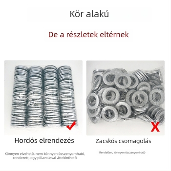 Vastag függönygyűrű római csattal – kerek függönygyűrű tartozékokhoz és rúdhoz