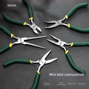 Shengda csipeszek: hegyes csipesz, többfunkciós villanyszerelő vezetékek szigetelésének eltávolítására szolgáló csipesz, vezetékek vágására való csipesz, diagonális vágócsipesz, DIY ékszer csipesz, hosszú orrú csipesz