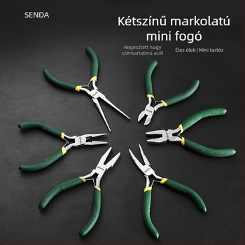 Shengda csipeszek: hegyes csipesz, többfunkciós villanyszerelő vezetékek szigetelésének eltávolítására szolgáló csipesz, vezetékek vágására való csipesz, diagonális vágócsipesz, DIY ékszer csipesz, hosszú orrú csipesz