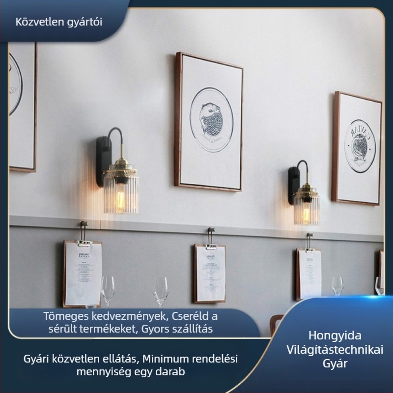 Modern LED kristály falikar nappaliba – kör alakú, alkalmas hálószobára, folyosóra és tükör előtt