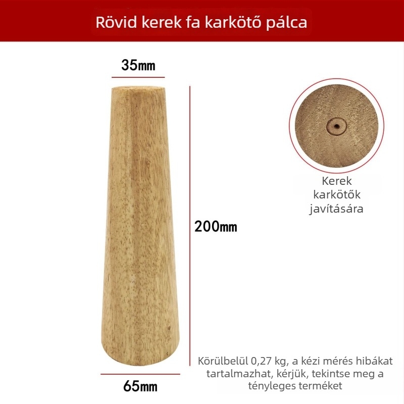 Fából készült karkötő deformációs javító és méretező eszköz
