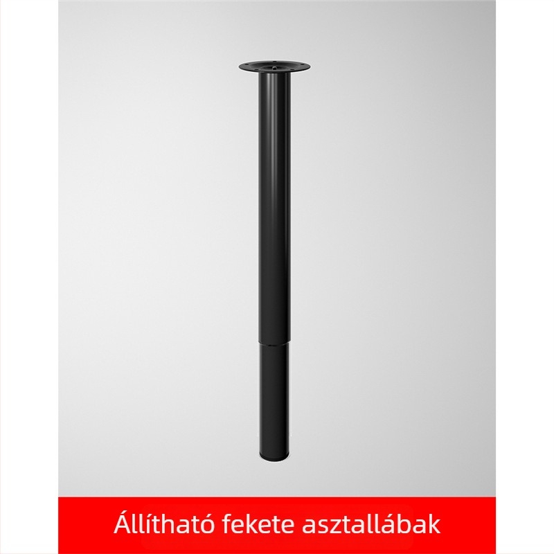 Teleszkópos állítható támasztó lábak asztalokhoz és íróasztalokhoz