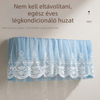 Porvédő huzat falra szerelt klímaberendezéshez, univerzális, 1.5P, otthoni és hálószobai használatra