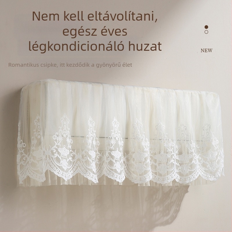 Porvédő huzat falra szerelt klímaberendezéshez, univerzális, 1.5P, otthoni és hálószobai használatra