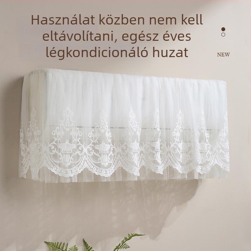 Porvédő huzat falra szerelt klímaberendezéshez, univerzális, 1.5P, otthoni és hálószobai használatra