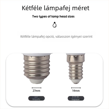 LED kukoricaizzó E27-es foglalattal, nagy fényerő, árnyékmentes, teljes teljesítmény, három színhőmérsékletű gyertyafény, nappaliba