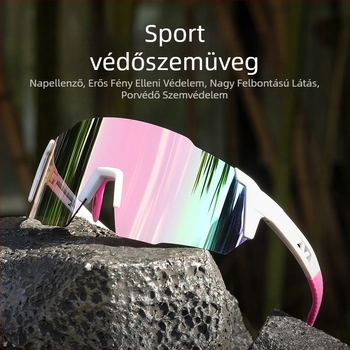 Gigula Nagy keretű sport napszemüveg, színváltó lencsékkel, kerékpár- és hegymászáshoz, uniszex, cserélhető lencsékkel