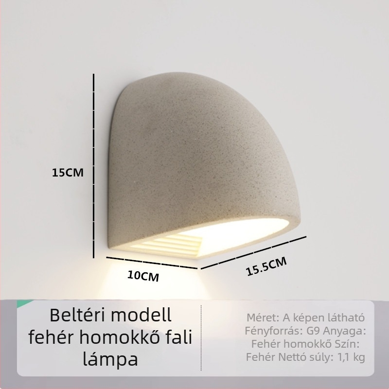 Nordic minimalist ipari terrazzo falikar kültéri használatra, vízálló
