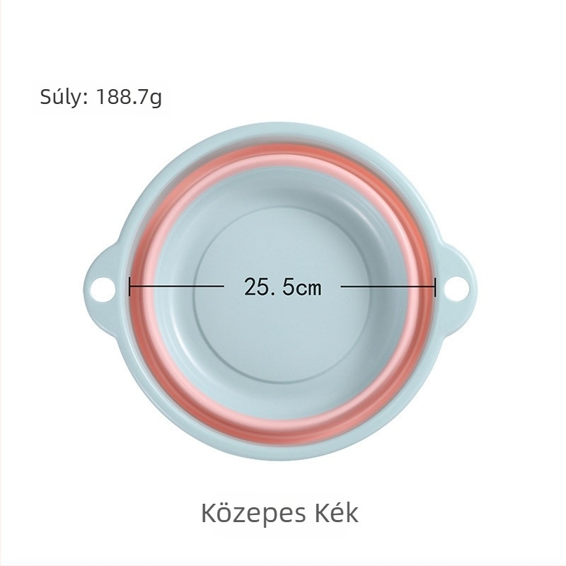 Összecsukható mosó- és arcmosó tál otthoni használatra, kis- és nagy méretben, hordozható műanyag tartály kollégiumokhoz és utazásokhoz