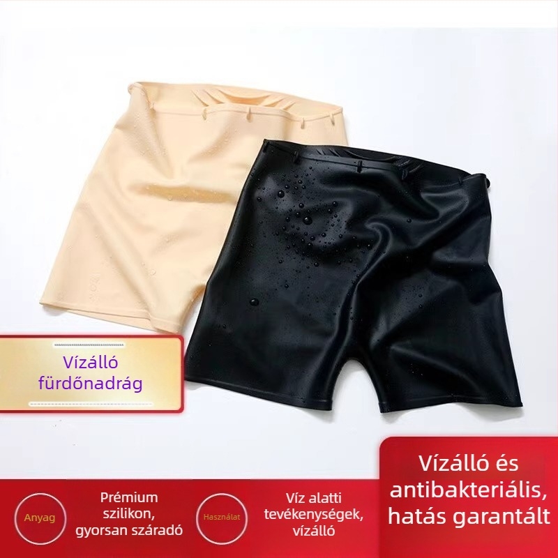 Yubu Yixia szilikon vízálló úszónadrág, antibakteriális és fertőzésellenes, gyorsan szárad