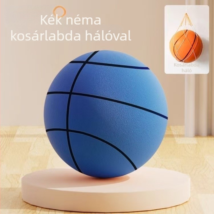 Csendes beltéri kosárlabda otthoni használatra, gyerekeknek puha szivacslabda edzésre