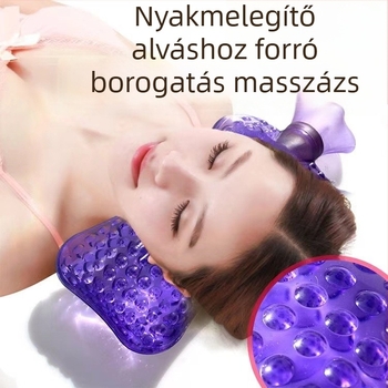 Vízfeltöltéses melegítő palack nyakhoz és vállakhoz, hőkezelés, égés elleni, vastagított kiemelkedő mintázat a has és derék melegítéséhez