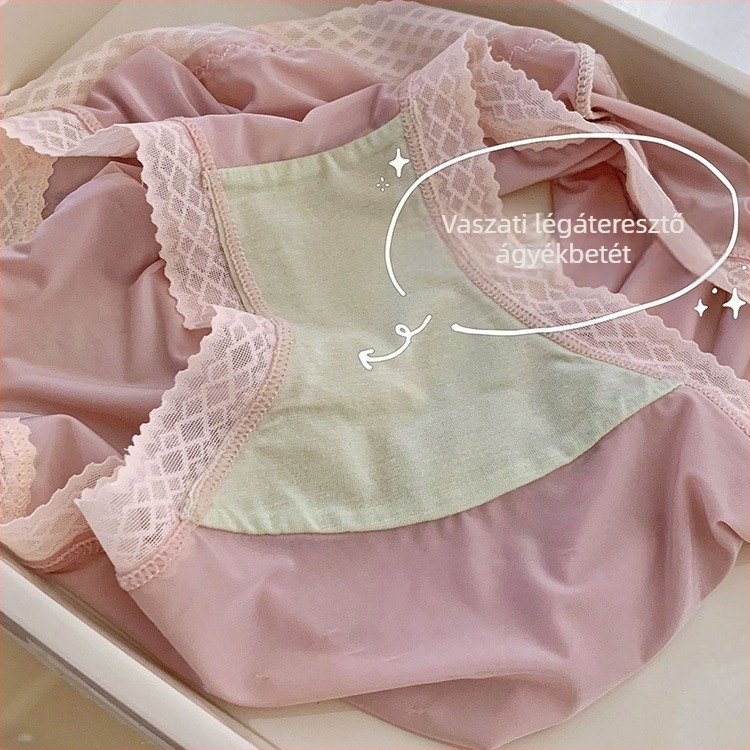 Milk Ice Silk női alsó, selymes, ultra vékony nylon anyag, modal bélés a szeméremtájon, középső derék, lélegző