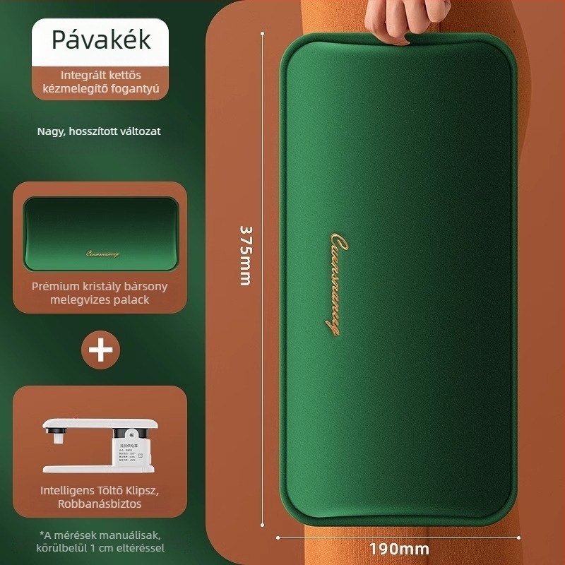 Új bővített, újratölthető elektromos forróvíz-palack kézmelegítővel, robbanásbiztos melegítő párna