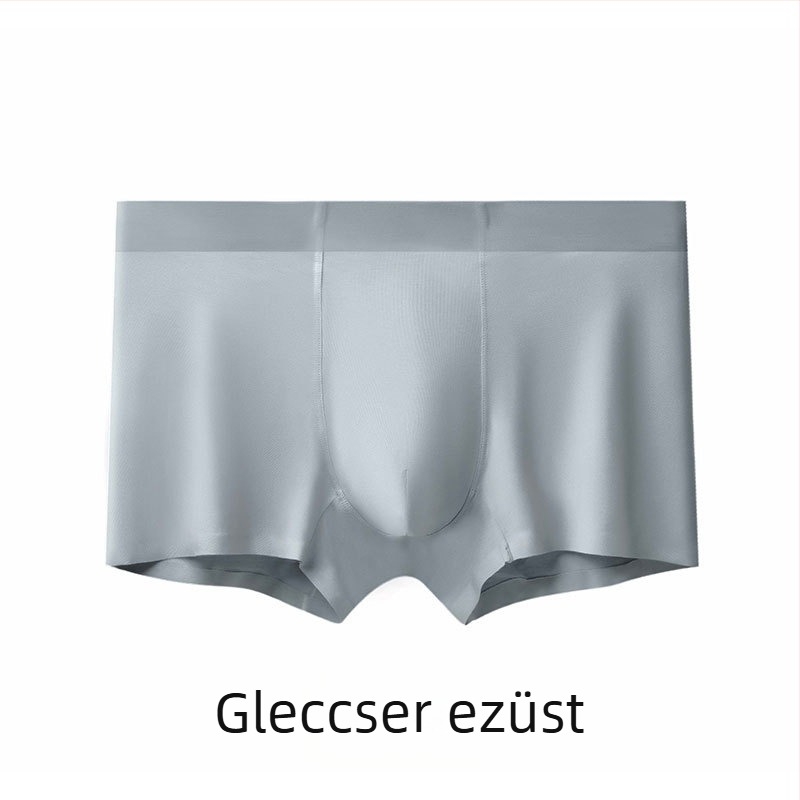 Férfiak számára készült Modal bokseralsó, középmagasságú, légáteresztő, antibakteriális, 60 darab, varrat nélküli, egyszínű