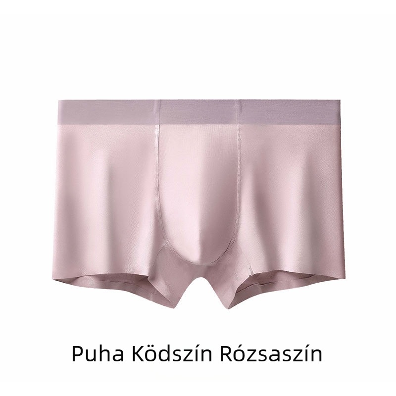 Férfiak számára készült Modal bokseralsó, középmagasságú, légáteresztő, antibakteriális, 60 darab, varrat nélküli, egyszínű