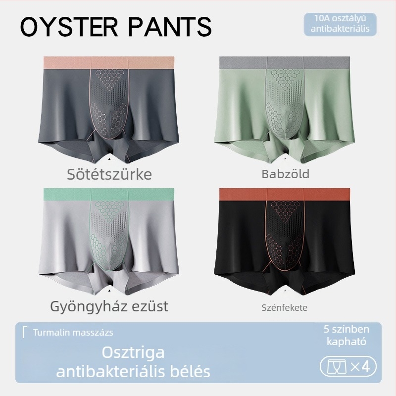 Modal férfi boxer alsónemű 10A antibakteriális, lélegző, ajándékdobozban