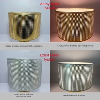 Fa48 Szövetes lámpabúra – modern minimalist dizájn asztali, éjjeli és álló lámpához