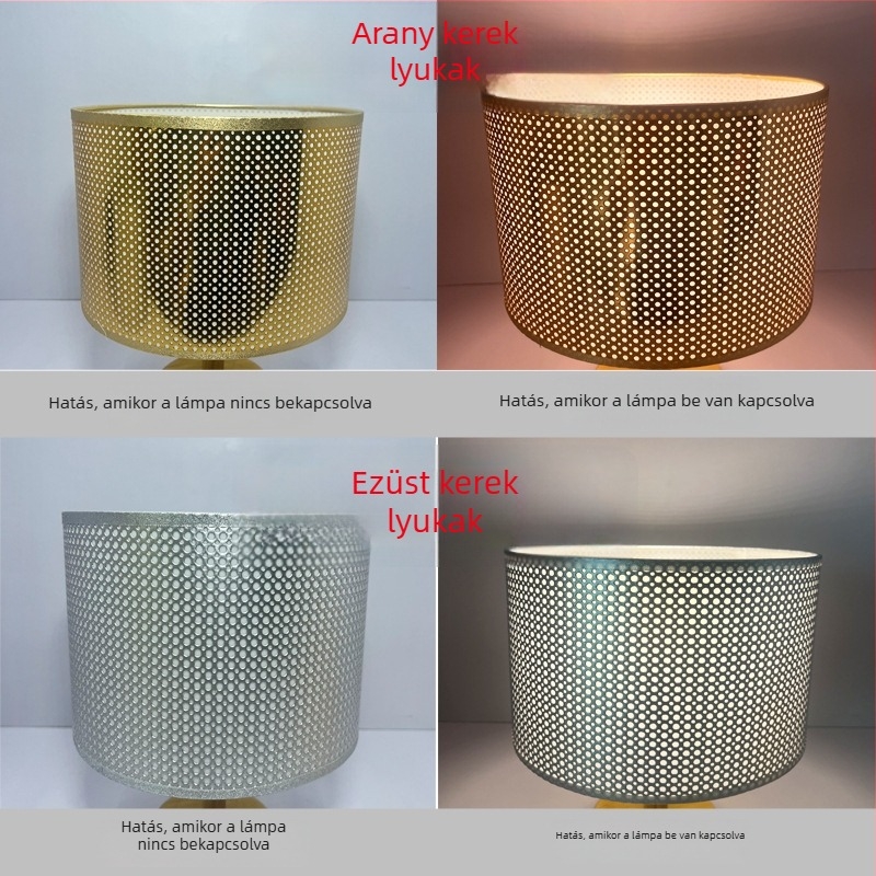 Fa48 Szövetes lámpabúra – modern minimalist dizájn asztali, éjjeli és álló lámpához