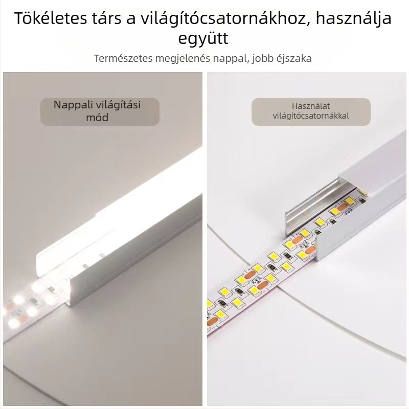 Háromszínű LED világítócsík szekrényhez, dimmelhető, hangulatvilágítás, alacsony feszültség