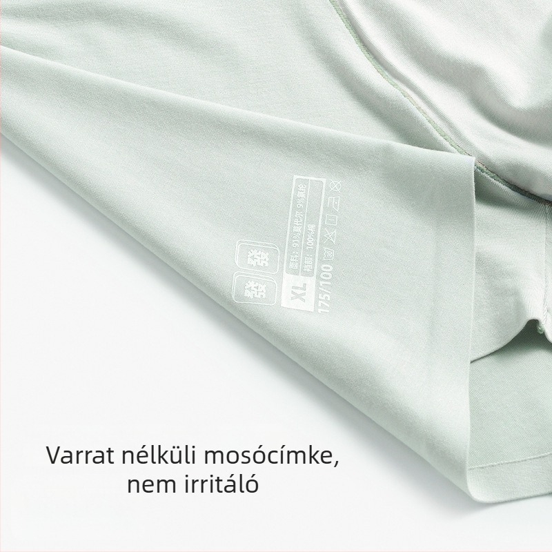 Modal férfi boxeralsók középmagas derekú, antibakteriális, pamut ágyékrész, lélegző