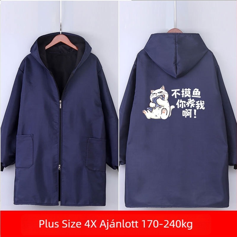 Fleece-betétes, vízálló konyhai kötény, vastag kivitel, olajálló