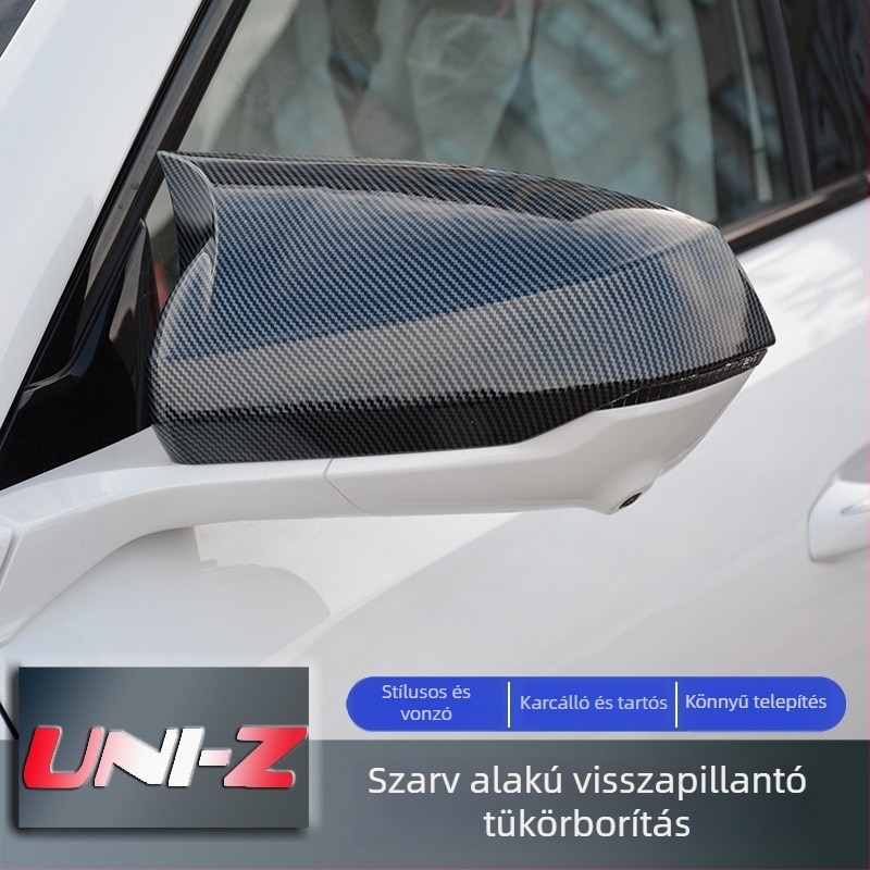 Changan Uniz szarv alakú hátsó tükrökfedél Oushang Z6 módosításhoz – tükröző ház és külső dekoratív elem