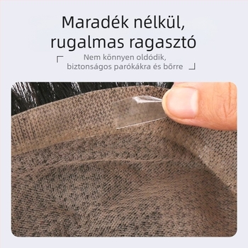 Paróka számára készült ragasztófilm bio-protein kétoldalas ragasztóval, lélegző, vízálló és izzadságálló