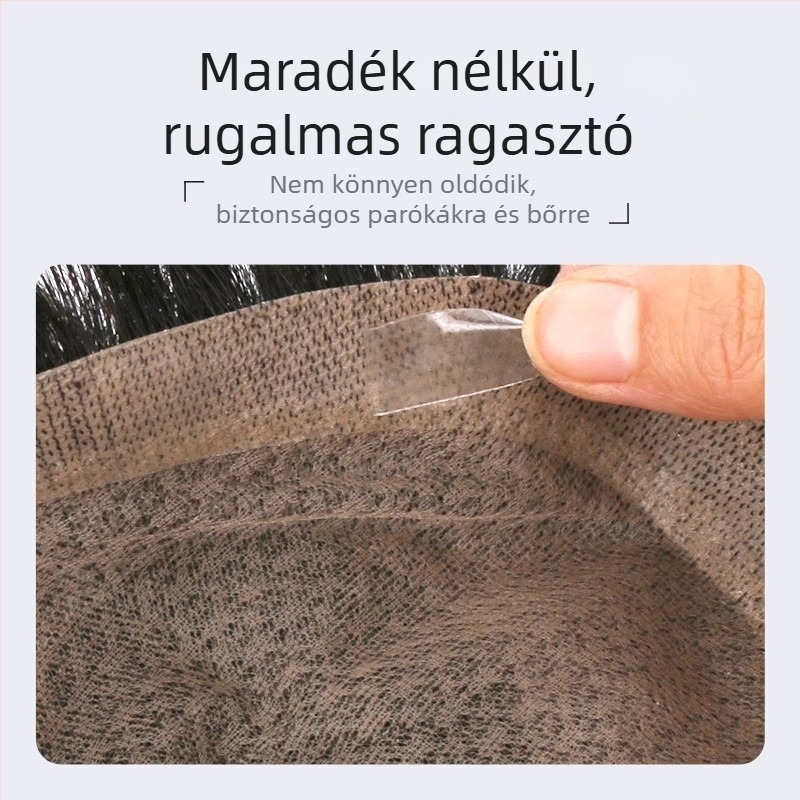 Paróka számára készült ragasztófilm bio-protein kétoldalas ragasztóval, lélegző, vízálló és izzadságálló