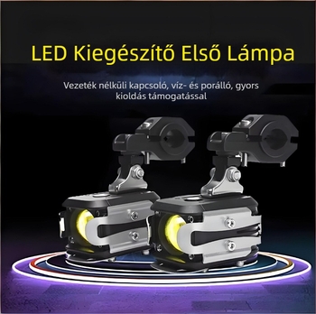 Nagy teljesítményű motorkerékpár LED reflektor, integrált magas és alacsony fénysugárral, elektromos motorkerékpárhoz
