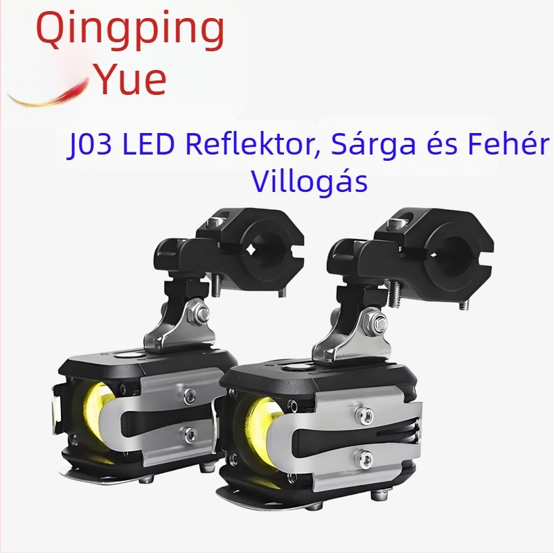 Nagy teljesítményű motorkerékpár LED reflektor, integrált magas és alacsony fénysugárral, elektromos motorkerékpárhoz