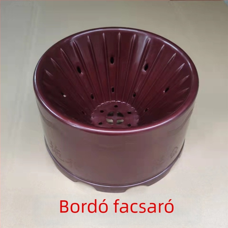Régi típusú felmosó vödör kézi kifacsaróval