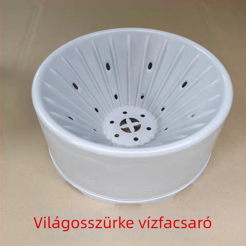 Régi típusú felmosó vödör kézi kifacsaróval