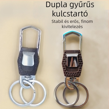 Kiemelkedő minőségű, többfunkciós autós kulcstartó cinkötvözetből, anti-lost dizájn, kreatív