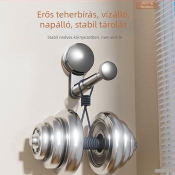 Fali falra szerelhető ruhaszárító és tároló vákuumos rögzítéssel, teleszkópos