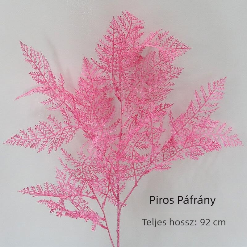 Esküvői mesterséges virágok selyem és műanyag kombinációja, phoenix grass, dekoratív kompozíciók folyosó dekorációhoz